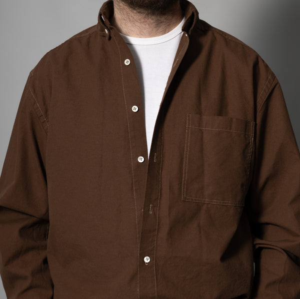 **PREORDER Buttondown Shirt - Dark Olive Oxford PREORDER**