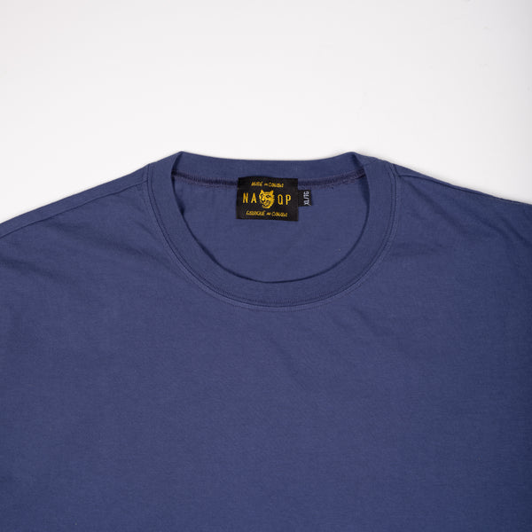 Mission Short Sleeve Tee - Denim Blue