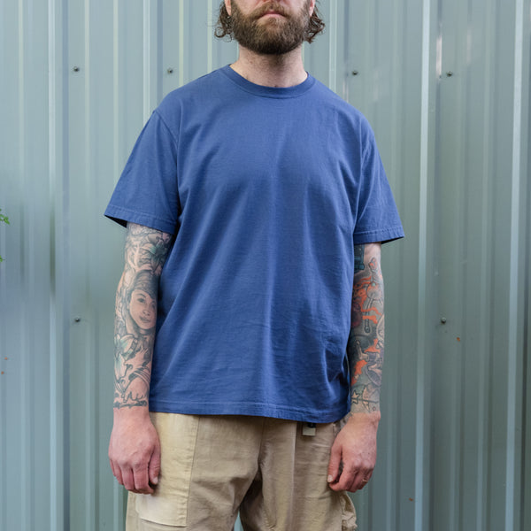 Mission Short Sleeve Tee - Denim Blue