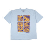 Graphix Tee- Pale Blue 'Tiger Tails'