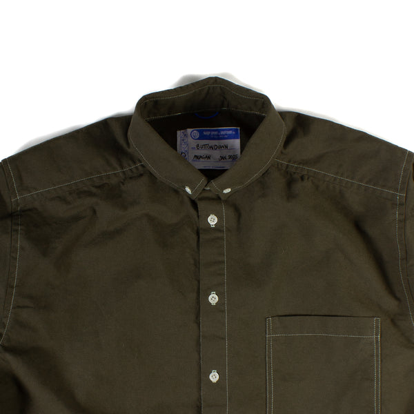 **PREORDER Buttondown Shirt - Dark Olive Oxford PREORDER**