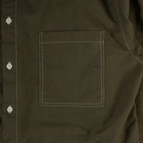 **PREORDER Buttondown Shirt - Dark Olive Oxford PREORDER**