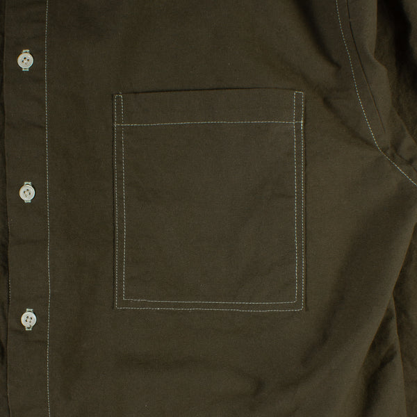 **PREORDER Buttondown Shirt - Dark Olive Oxford PREORDER**