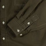 **PREORDER Buttondown Shirt - Dark Olive Oxford PREORDER**