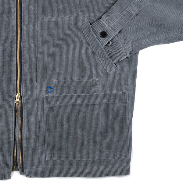 Barn Coat - Charcoal Corduroy