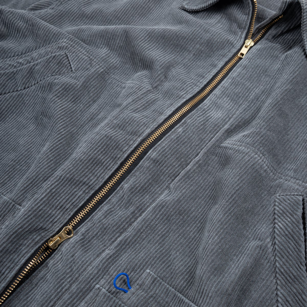 Barn Coat - Charcoal Corduroy