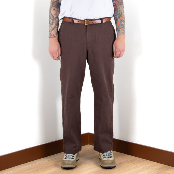Work Trouser - Brown Twill