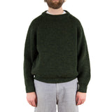 Wool Crewneck- Moss