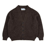 Wool Cardigan- Black Welsh