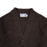 Wool Cardigan- Black Welsh