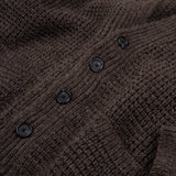 Wool Cardigan- Black Welsh