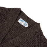 Wool Cardigan- Black Welsh