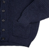 Wool Cardigan- Navy