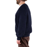 Wool Cardigan- Navy