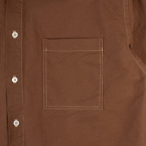 **PREORDER Buttondown Shirt - Deep Brown Oxford PREORDER**