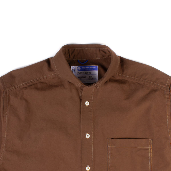 **PREORDER Buttondown Shirt - Deep Brown Oxford PREORDER**