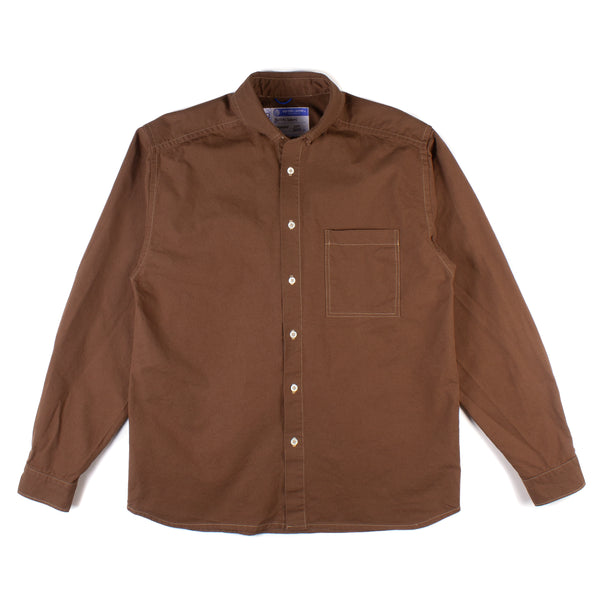 **PREORDER Buttondown Shirt - Deep Brown Oxford PREORDER**