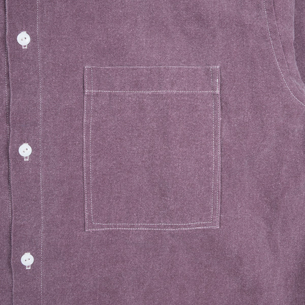 Work Shirt - Purple River Rock Enzyme Canvas