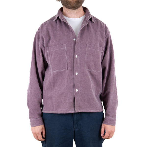 Work Shirt - Purple River Rock Enzyme Canvas