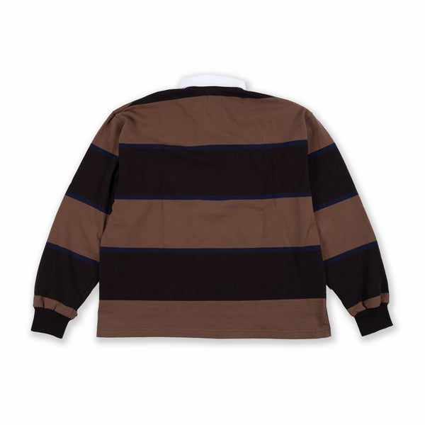 8oz Rugby Shirt - Moss/Black