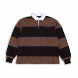 8oz Rugby Shirt - Moss/Black