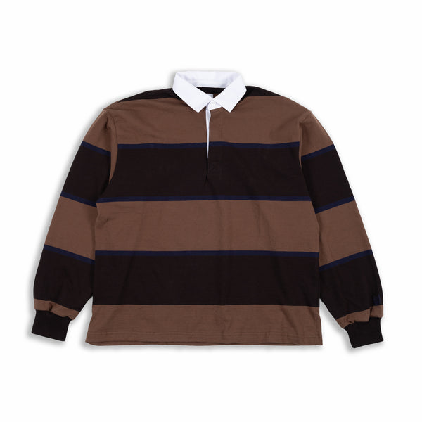 8oz Rugby Shirt - Moss/Black