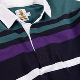 8oz Rugby Shirt - Teal/Navy