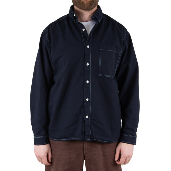 Buttondown Shirt - Dark Navy Oxford