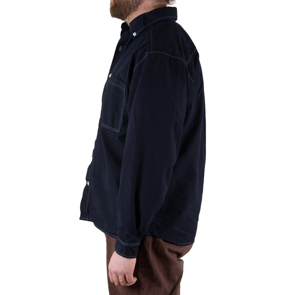Buttondown Shirt - Dark Navy Oxford