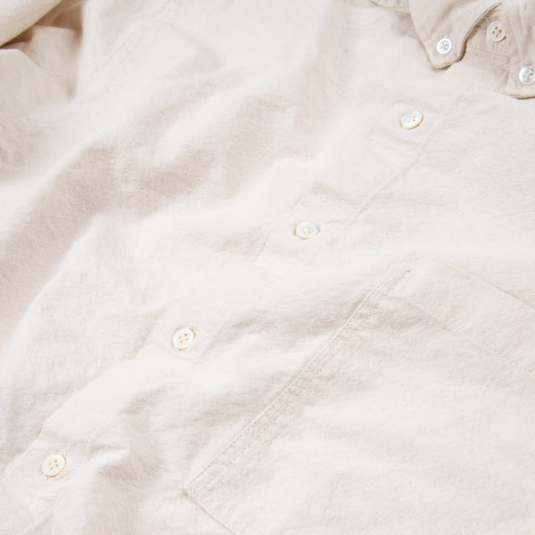 Buttondown Shirt - Natural Oxford