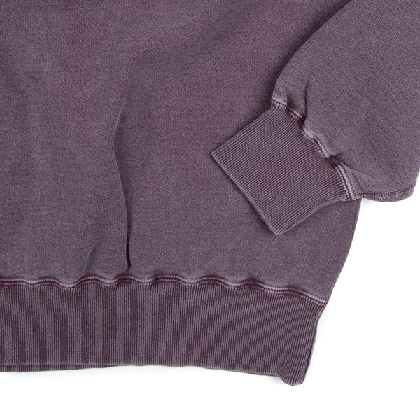 Heavy Polo Sweat - Faded Burgundy