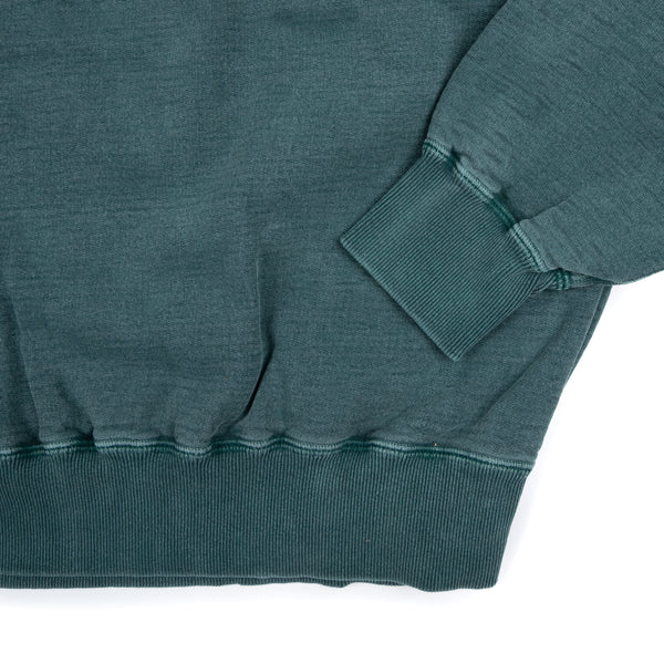 Heavy Polo Sweat - Faded Green