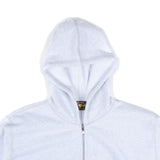 Heavy Zip Hoodie - Light Heather Grey
