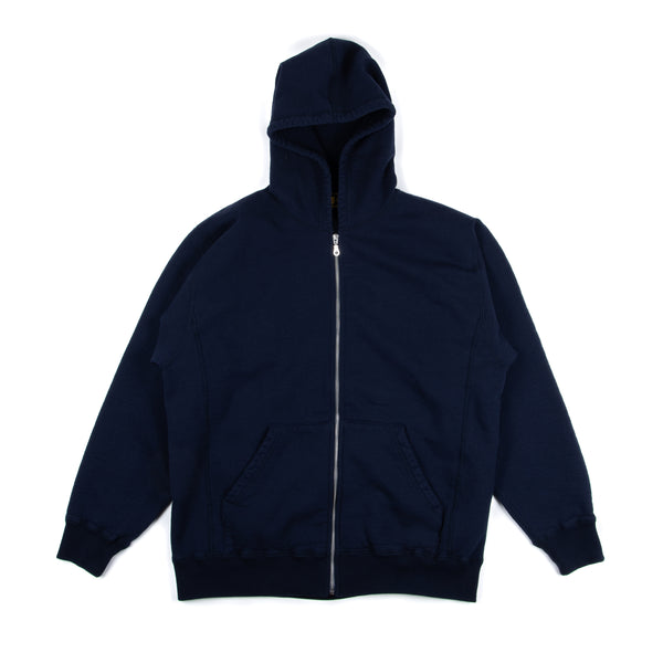 Heavy Zip Hoodie - Navy