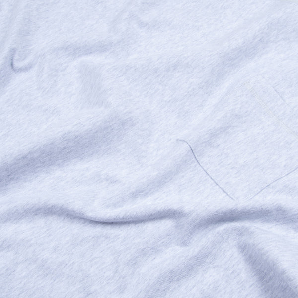 Heavy Tee- Light Heather Grey