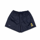 NAQP Barbarian Cotton 4" Rugby Club Shorts- Navy with Tiger mbroidery